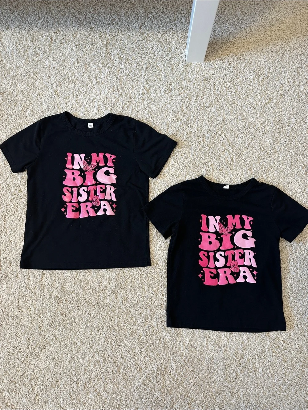 Two “In My Big Sister Era” Shirts